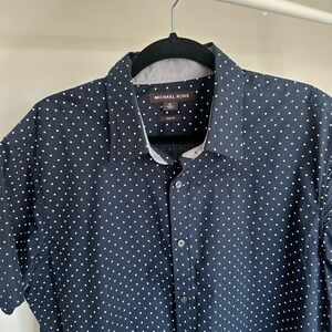 Michael Kors Short Sleeve Button-Up Shirt